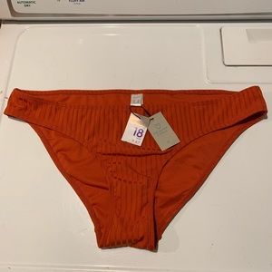 NWT bikini bottoms color Terracotta Sz 14 in USA